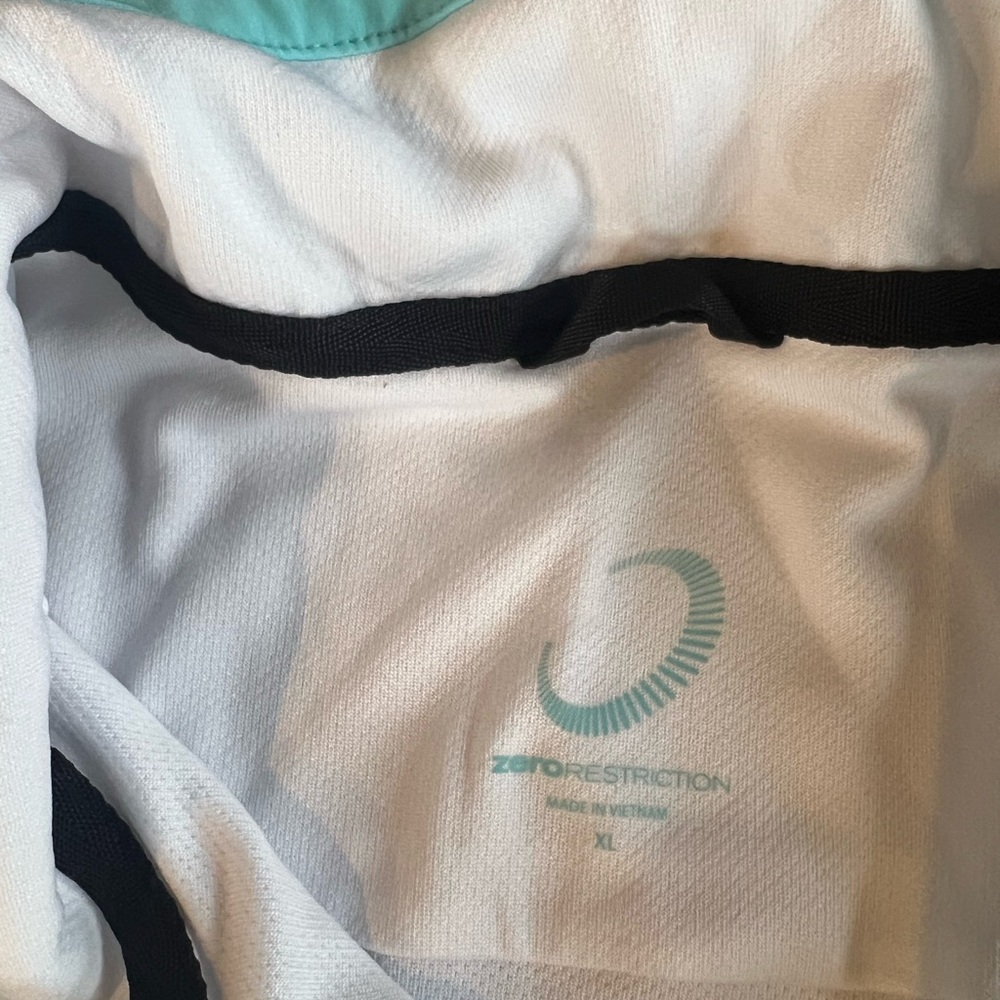 Zero Restriction White Windbreaker Jacket - image 2